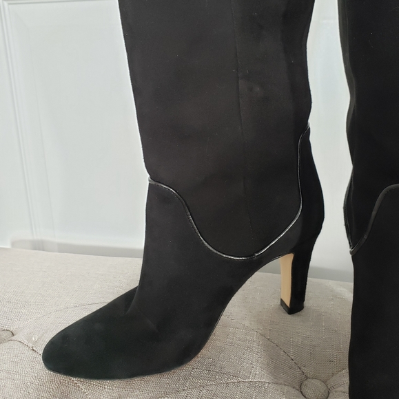 Zara Leather Mid-Calf Leather Ankle Boot - Picture 3 of 8